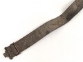 British, early WWII leather combat belt. Uncleaned