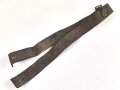 British, early WWII leather combat belt. Incomplete, uncleaned
