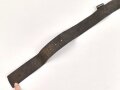 British, early WWII leather combat belt. Incomplete, uncleaned