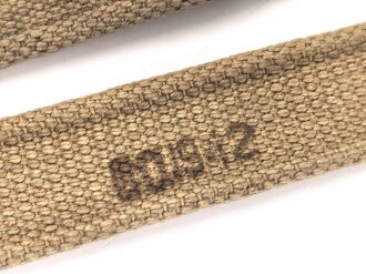 British 1942 dated Pattern 37 Enfield rifle sling , very good condition