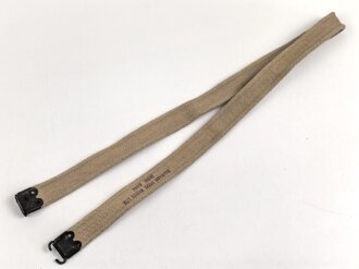 British Pattern 37 Enfield rifle sling , very good condition," diaward steel works LTD Hong Kong"