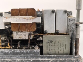 Luftwaffe, Umformer U.10/E, Ln 27377 für Fu.G 10. Originallack, Funktion nicht geprüft