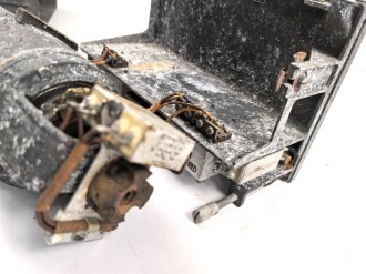 Luftwaffe, Umformer U.10/E, Ln 27377 für Fu.G 10. Originallack, Funktion nicht geprüft