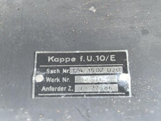 Luftwaffe, Umformer U.10/E, Ln 27377 für Fu.G 10. Originallack, Funktion nicht geprüft