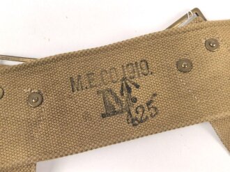 British Pattern 08 Waist belt. Dated 1910, size M, very good condition