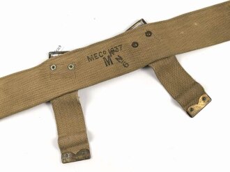 British Pattern 08 Waist belt. Dated 1937, size M, very good condition