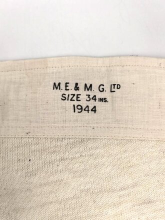 British 1944 dated short drawers, size 34, new old stock
