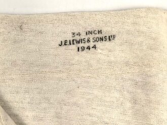 British 1944 dated short drawers, size 34, new old stock