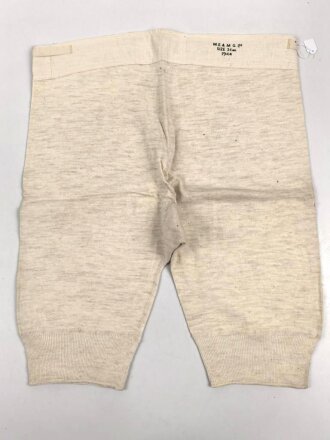 British 1944 dated short drawers, size 34, new old stock