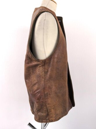 British leather Jerkin, used, no label