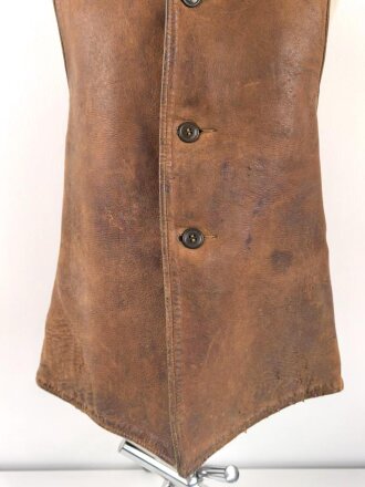 British leather Jerkin, used, no label