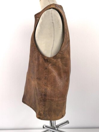 British leather Jerkin, used, no label