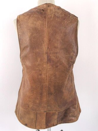 British leather Jerkin, used, no label
