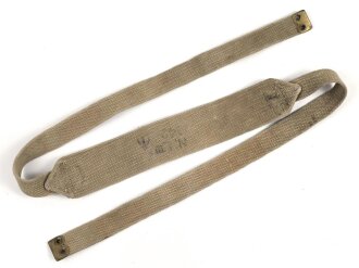 British Pattern 1937 , strap, carrying, used, 1942 dated
