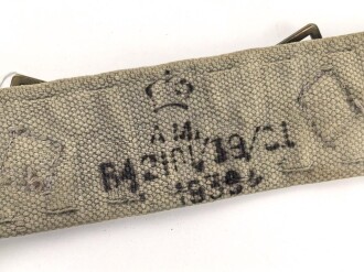 British Royal Air Force Pattern 1925 waist belt. Dated 1939