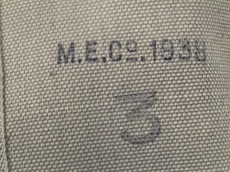 British Royal Air Force Pattern 1925 Gaiters, size 3, dated 1939, good condition