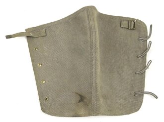 British Royal Air Force Pattern 1925 Gaiters, size 3, dated 1939, good condition