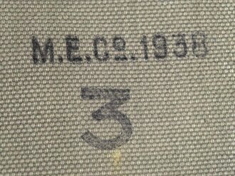 British Royal Air Force Pattern 1925 Gaiters, size 3, dated 1939, good condition