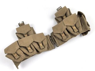 British Pattern 1925 Cartridge carrier belt set. 1926...