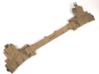 British Pattern 1925 Cartridge carrier belt set. 1926 dated, unused.