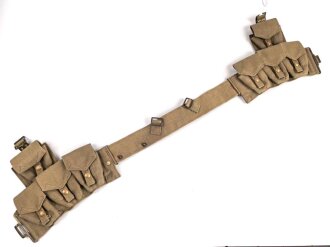 British Pattern 1925 Cartridge carrier belt set. 1926...