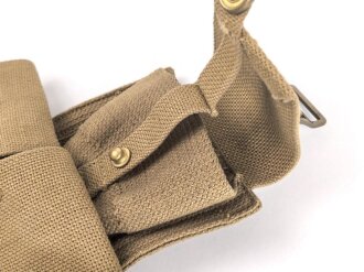 British Pattern 1925 Cartridge carrier belt set. 1926 dated, unused.