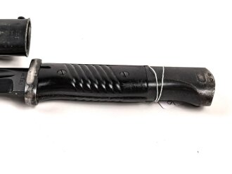 Seitengewehr Modell 84/98 für k98 der Wehrmacht. Nummerngleiches Stück von 41 fnj