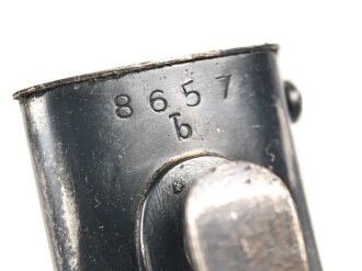 Seitengewehr Modell 84/98 für k98 der Wehrmacht. Nummerngleiches Stück von 41 fnj