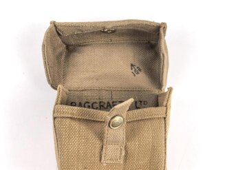 British pattern 1937 M.T. drivers basic ammo pouch. Dated 1944, unused