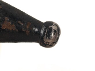 Seitengewehr Modell 84/98 für k98 der Wehrmacht. Nummerngleiches Stück von 42 fnj, Scheide überlackiert