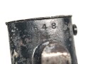Seitengewehr Modell 84/98 für k98 der Wehrmacht. Nummerngleiches Stück von 42 fnj, Scheide überlackiert