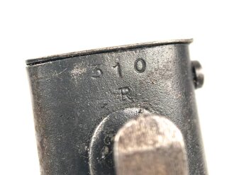 Seitengewehr Modell 84/98 für k98 der Wehrmacht. Nummerngleiches Stück von 42 fnj