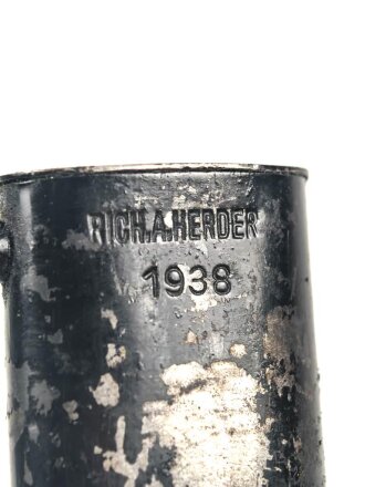 Seitengewehr M84/98 für K98 der Wehrmach, getragenes Stück