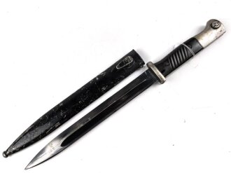 Seitengewehr M84/98 für K98 der Wehrmach, getragenes Stück