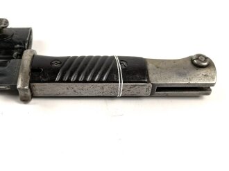 Seitengewehr M84/98 für K98 der Wehrmach, getragenes Stück