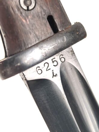 Seitengewehr M84/98 für K98 der Wehrmach, getragenes Stück