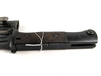 Seitengewehr M84/98 für K98 der Wehrmach, getragenes Stück