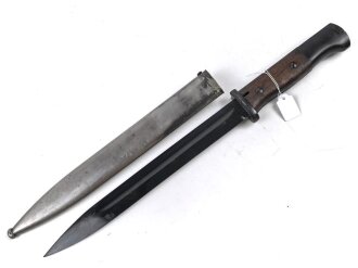 Seitengewehr M84/98 für K98 der Wehrmach, getragenes Stück