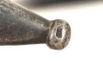 Seitengewehr M84/98 für K98 der Wehrmach, getragenes Stück