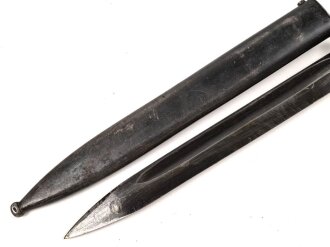 Seitengewehr M84/98 für K98 der Wehrmach, getragenes Stück