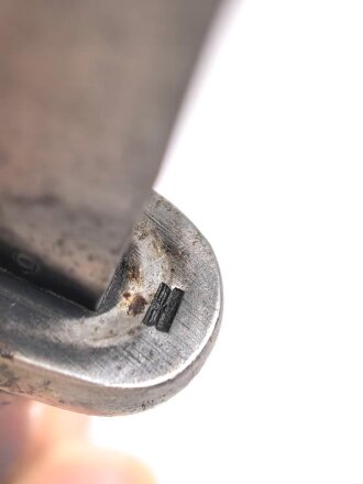 Seitengewehr M84/98 für K98 der Wehrmach, getragenes Stück