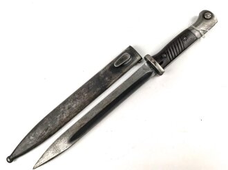 Seitengewehr M84/98 für K98 der Wehrmach, getragenes Stück