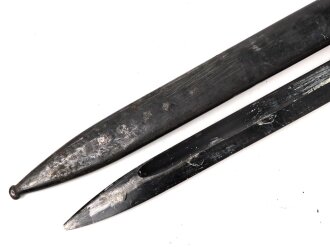 Seitengewehr M84/98 für K98 der Wehrmach, getragenes Stück