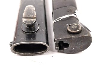 Seitengewehr M84/98 für K98 der Wehrmach, getragenes Stück