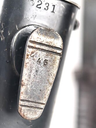 Seitengewehr M84/98 für K98 der Wehrmach, getragenes Stück