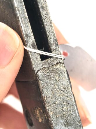 Seitengewehr M84/98 für K98 der Wehrmach, getragenes Stück