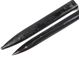 Seitengewehr M84/98 für K98 der Wehrmach, getragenes Stück