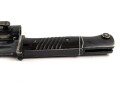 Kriegsmarine, Seitengewehr M84/98 für K98 der Wehrmach, getragenes Stück, die Scheide mit " Nordsee stempelung"