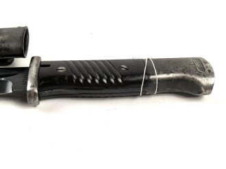 Seitengewehr M84/98 für K98 der Wehrmach, getragenes Stück