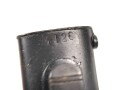 Seitengewehr M84/98 für K98 der Wehrmach, getragenes Stück, 44ffc, Scheide nicht zugehörig